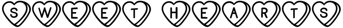 Sweet Hearts BV Font 1