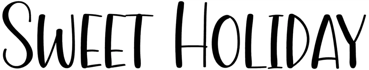 Sweet Holiday Font 1