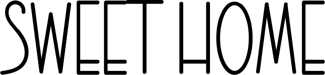 Sweet Home Font 1
