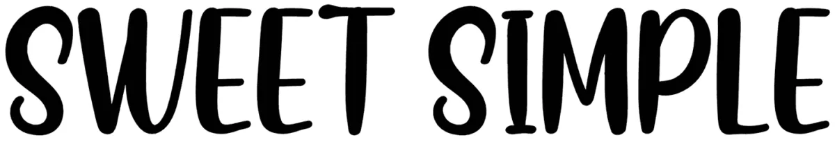 Sweet Simple Font 1