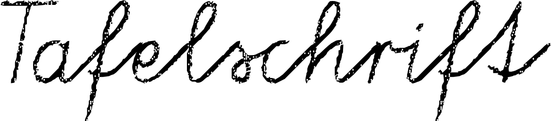 Tafelschrift Font 1
