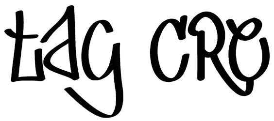 Tag Cre Font 1