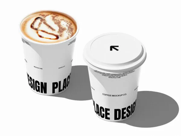 Take Away Coffee Cup Mockup 1