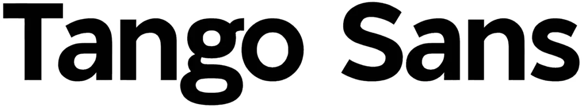 Tango Sans Font 1