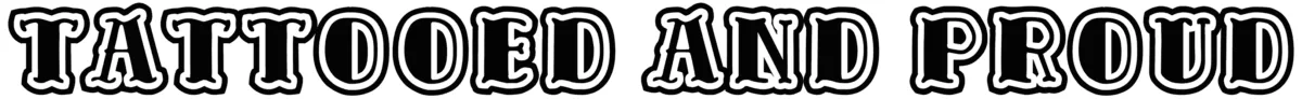 Tattooed and Proud Font 1