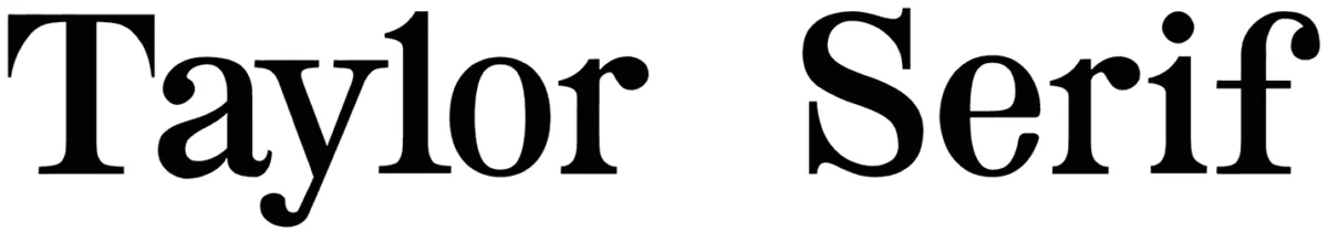 Taylor Serif Font 1