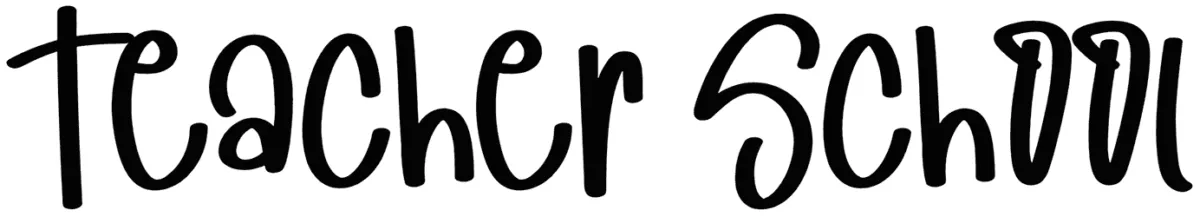 Teacher School Font 1