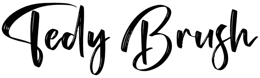 Tedy Brush Font 1