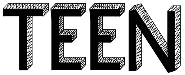 Teen Font 1