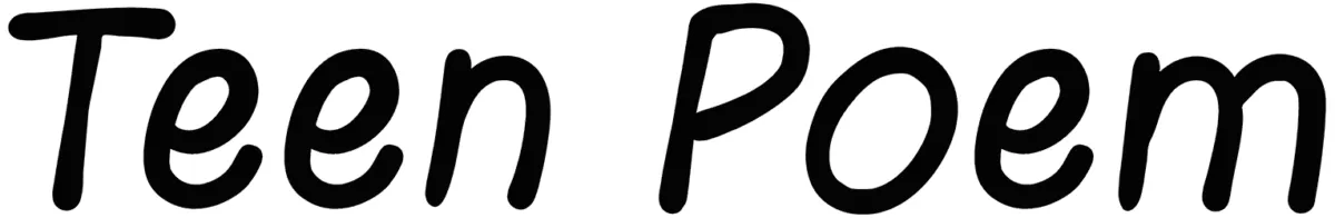 Teen Poem Font 1