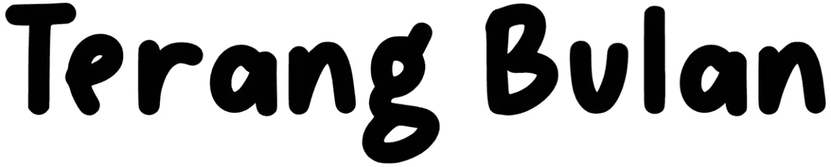 Terang Bulan Font 1