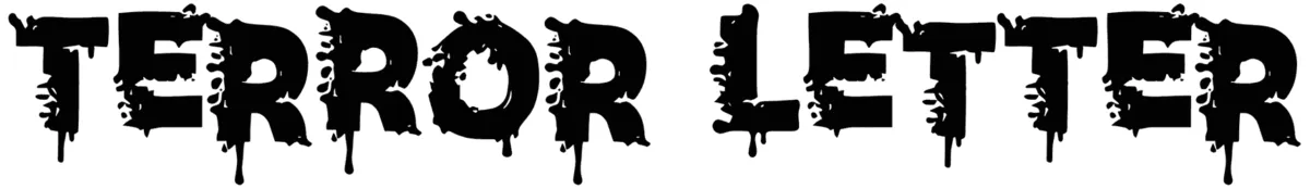 Terror Letter Font 1