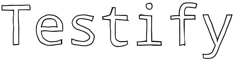 Testify Font 1
