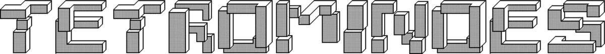 Tetrominoes Font 1