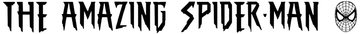 The Amazing Spider Man Font 1