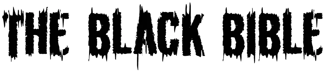 The Black Bible Font 1