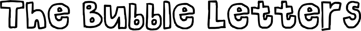 The Bubble Letters Font 1