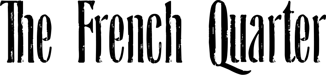 The French Quarter Font 1