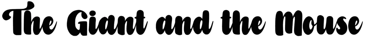 The Giant and the Mouse Font 1