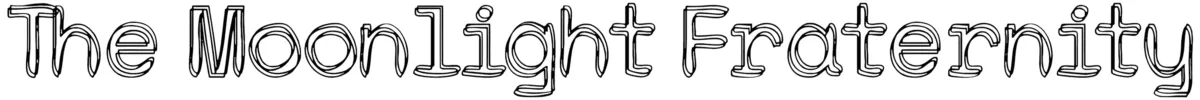 The Moonlight Fraternity Font 1