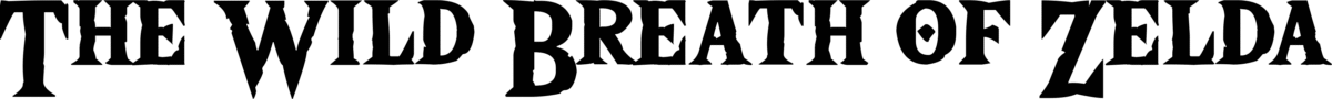 The Wild Breath of Zelda Font 1