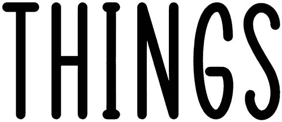 Things Font 1