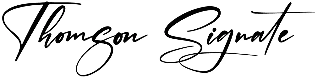 Thomson Signate Font 1
