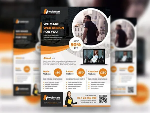 Three Clean Corporate Flyer Templates 1