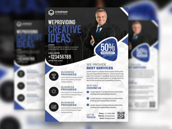 Three Corporate Business Flyer Templates 1