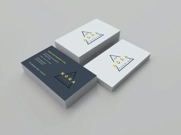 Three Decks of Business Cards Mockup 1