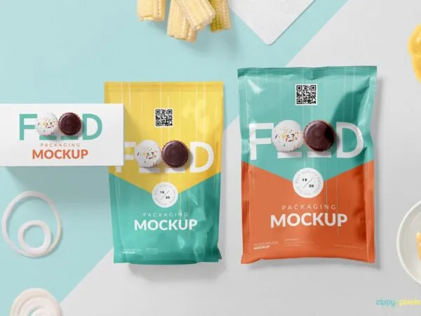Three Different Food Packaging Mockup 1