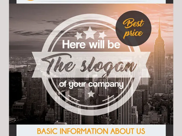 Three Infographic and Circle Corporates Bundle Flyer Templates 1