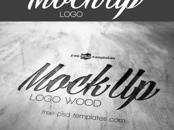 Three Logo Mockups with Three Different Backgrounds 1