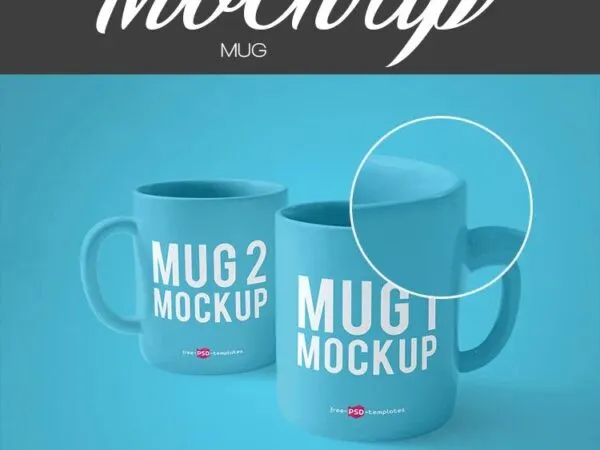 Three Minimal Mockups Featuring Ceramic Mugs 1