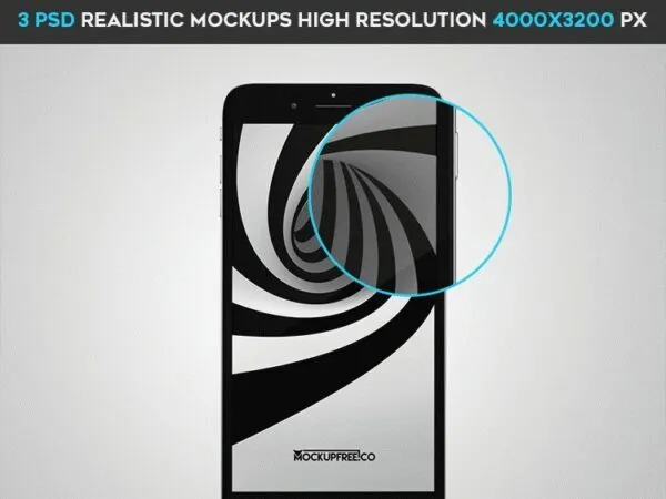 Three Mockups Featuring an iPhone in Different Angles 1