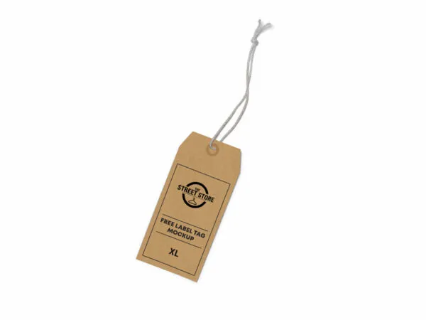 Three Simple Label Tag Mockup 1