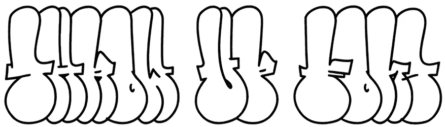 Throw up Font 1