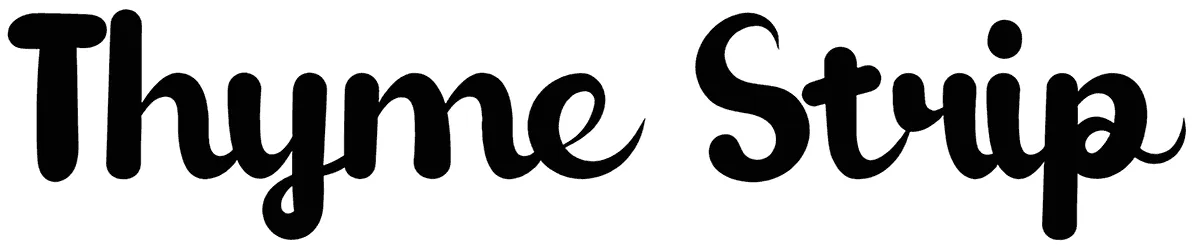 Thyme Strip Font 1