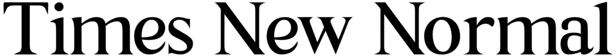 Times New Normal Font 1