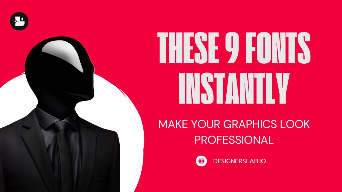 These 9 fonts instantly make your graphics look professional