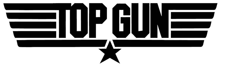 Top Gun Font 1