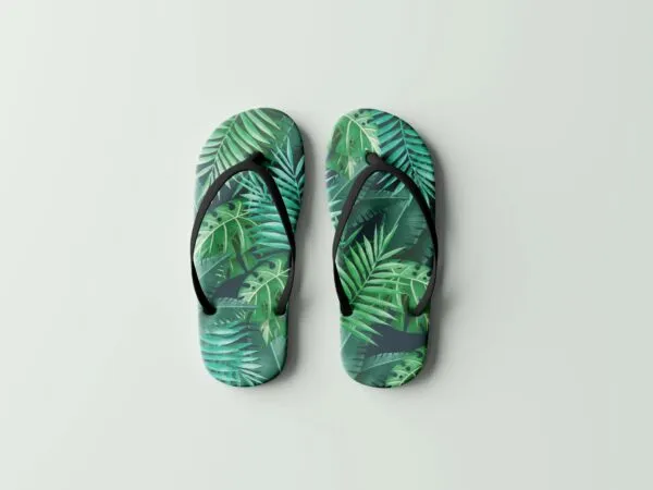 Top Sight of Sandals Mockups 1
