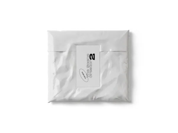 Top View of Packaging Mockup with Label 1