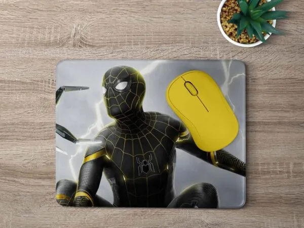 Top View of Rectangular Mouse Pad Mockup 1