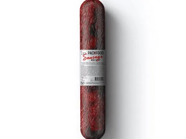 Top View of Sausage Mockup 1