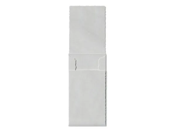 Top View of Vertical Open Envelope Mockup 1
