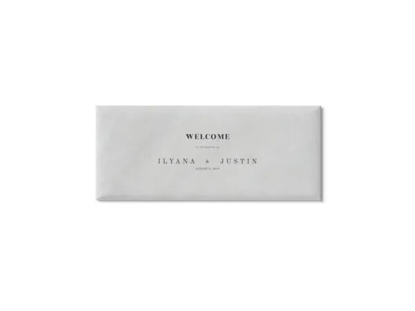 Top View of a Closed Envelope Mockup 1