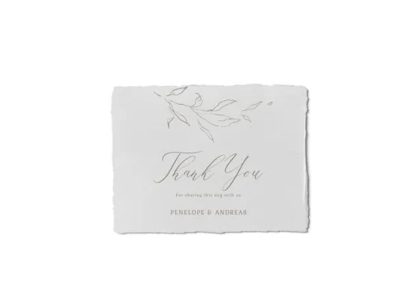 Top View of a Hand Made Paper Mockup 1