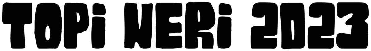 Topi Neri 2023 Font 1