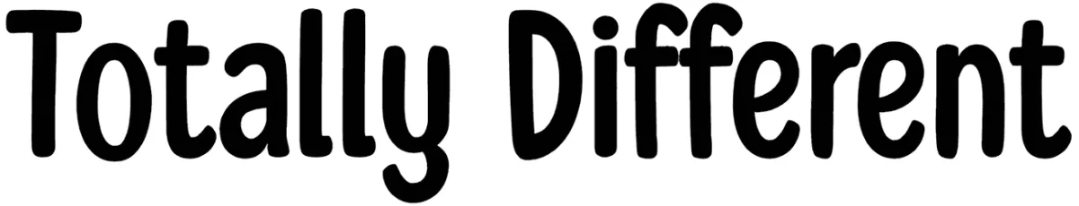 Totally Different Font 1